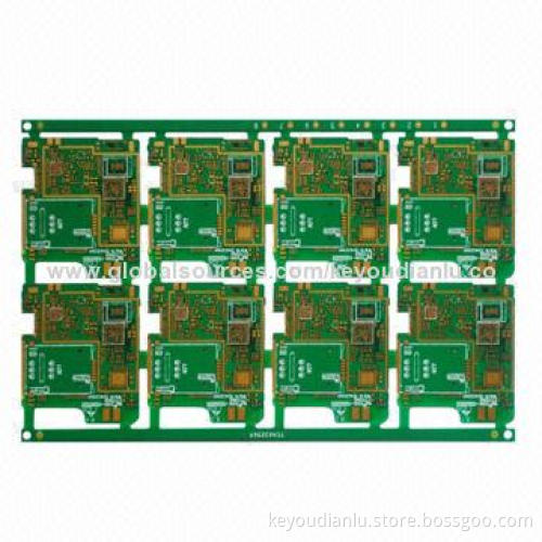 HDI 8 Layers PCB for Security Systems, Made of FR4 Major Material